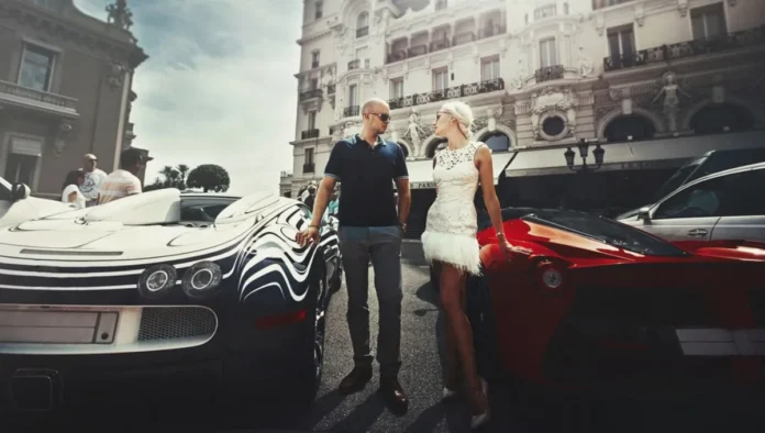 luxury cars in movie history from iconic movie history – Aston Martin on film set.