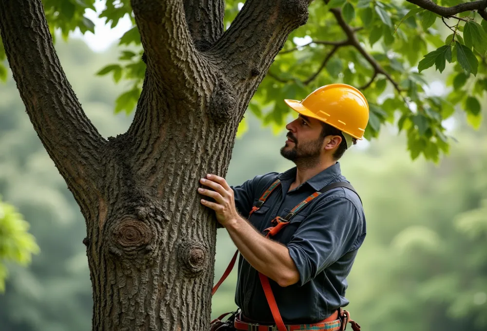 Signs Your Tree Needs Help of Dying with bare branches against a cloudy sky