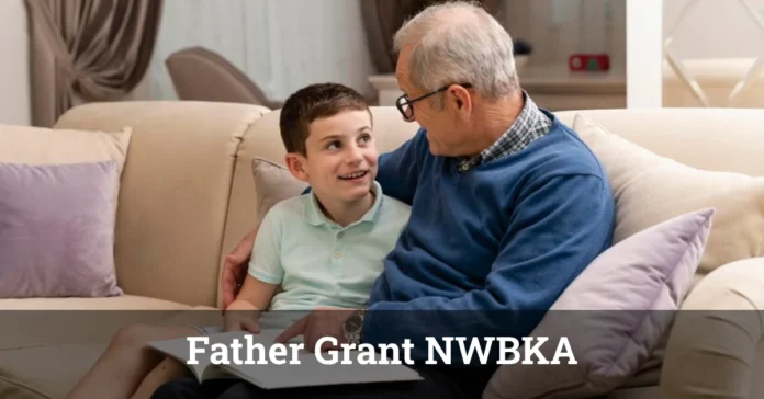 Father Grant NWBKA in a community garden with flowers and beehives.​