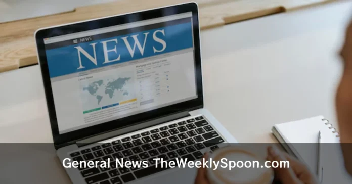 General News TheWeeklySpoon.com with the headline 